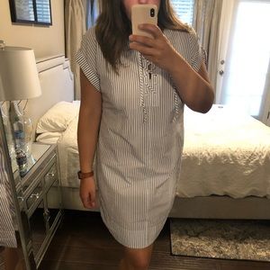 Jcrew pin-strip dress